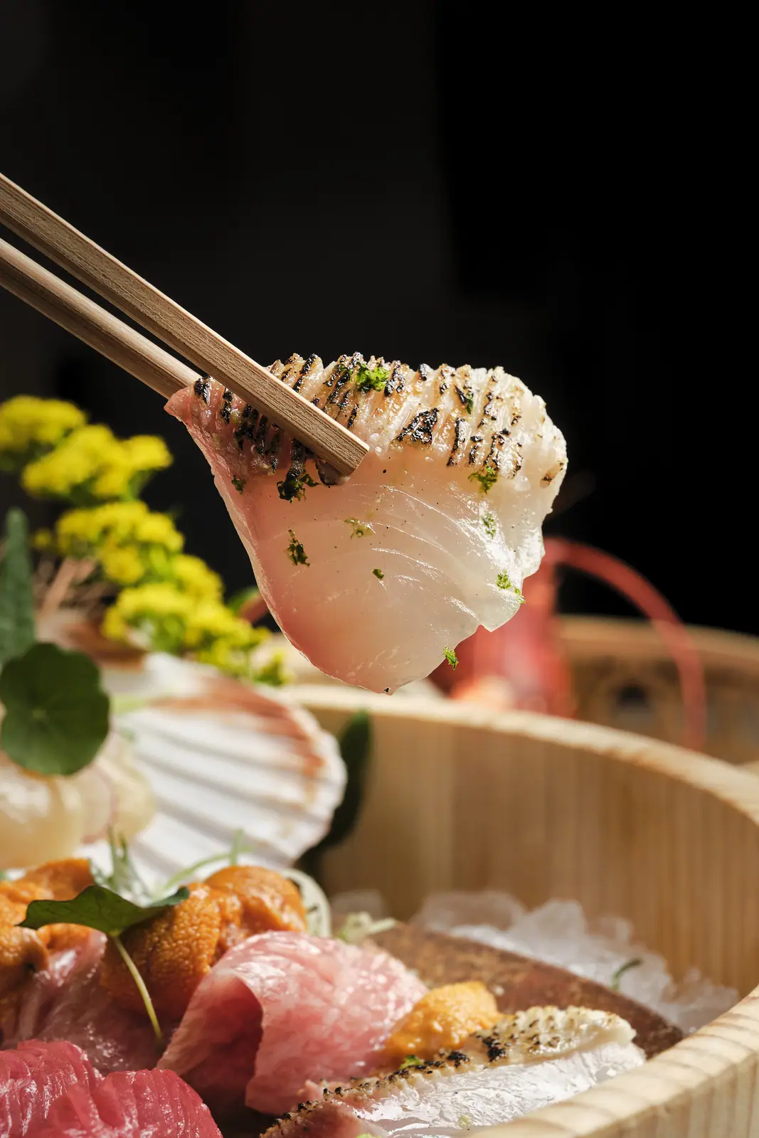 Sashimi platter