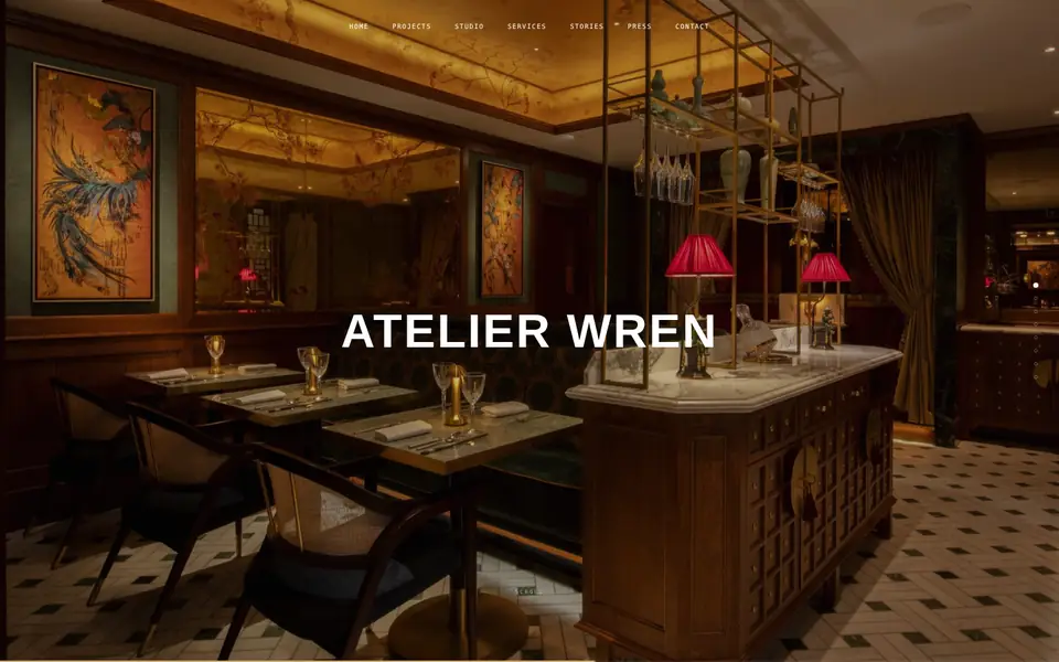 Website we built: Hospitality interior design studio